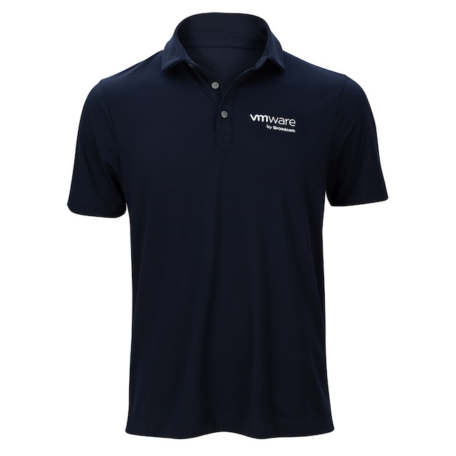 Main image of Men's VMware by Broadcom  Polo image