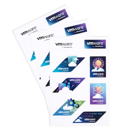 Image of VMware by Broadcom  Sticker Sheet